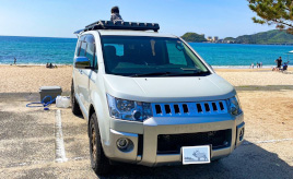 子どもの成長を影で見つめるもうひとりの“家族”。三菱 デリカD:5と過ごす親子充実のアウトドアカーライフ