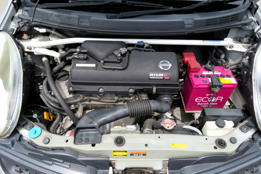 日産・マーチ12SRのエンジン