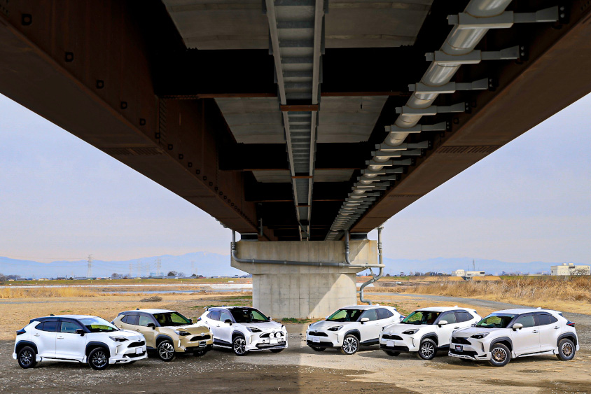 トヨタ・ヤリスクロスのオフミーティング