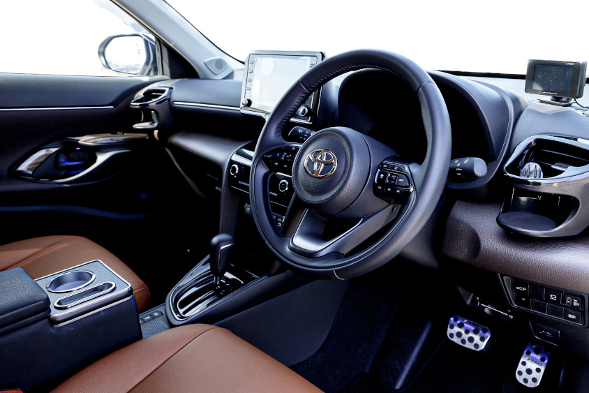 トヨタ・ヤリスクロスの運転席