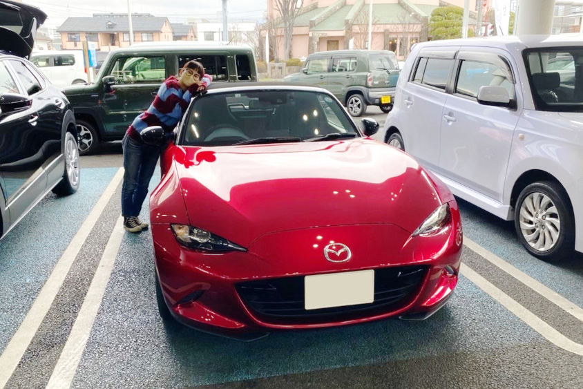 マツダ・NDロードスターの納車の時