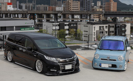 まだまだ青春時代は終わらない！　ホンダ オデッセイ＆ダイハツ ミラココアの2台がくれた充実しすぎのカーライフ