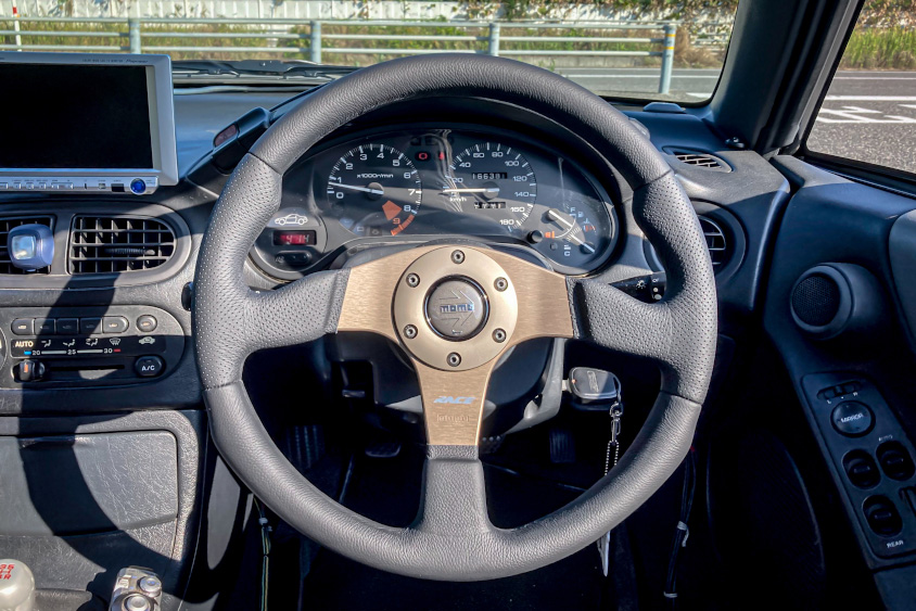 ホンダ・CR-X デルソルの運転席