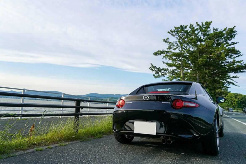 マツダ・NDロードスターのリアビュー