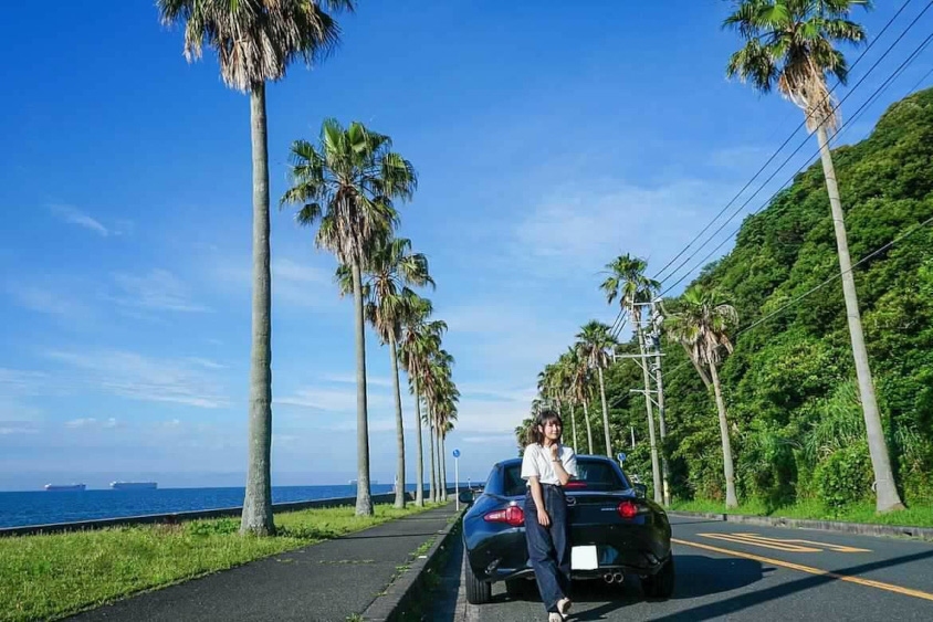 青空とマツダ・NDロードスター