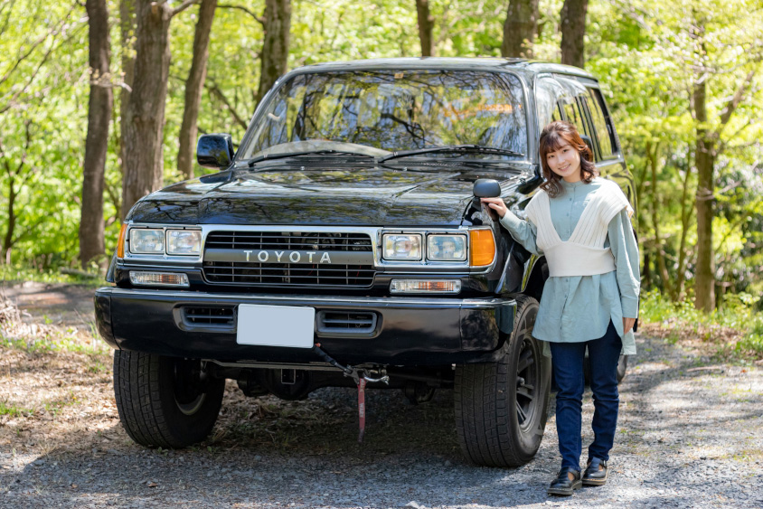 トヨタ・ランドクルーザー80とちゃこぱんさん