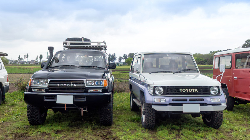 トヨタ・ランドクルーザー80とプラド71