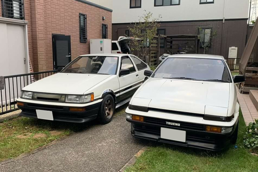 トヨタ・AE86が3台家にあるというキカさん