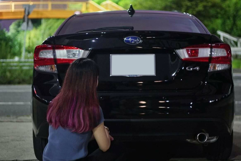 スバル・インプレッサG4とZukichanさん