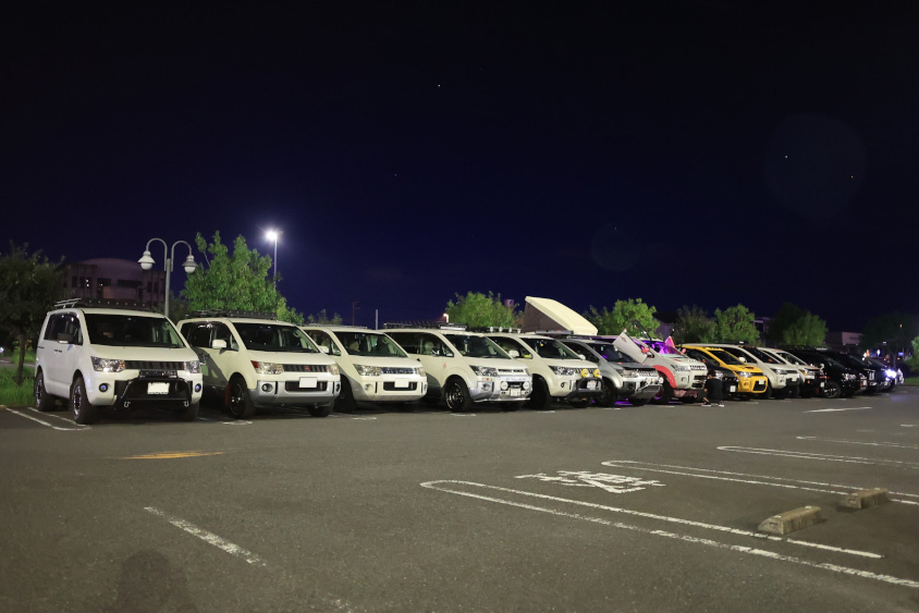 三菱・デリカD:5のミーティング