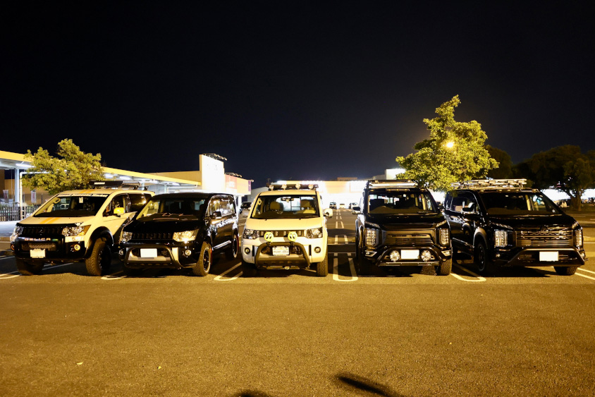 色とりどりな三菱・デリカD:5