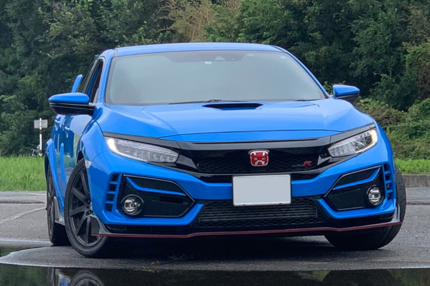 シビック タイプRのフロントビュー