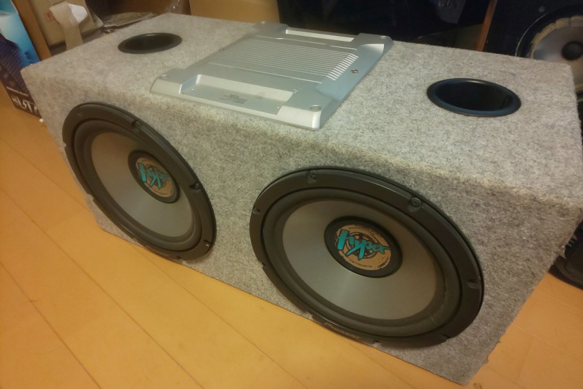 ホンダ・オデッセイに積んでいたウーファー