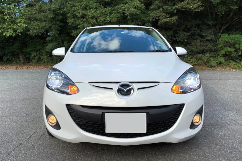 マツダ・デミオ 13−スカイアクティブ シューティングスターのかわいらしい表情