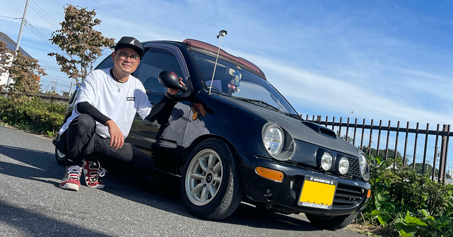 廃車寸前だったキャロル ターボ キャンパストップに運命を感じて購入し