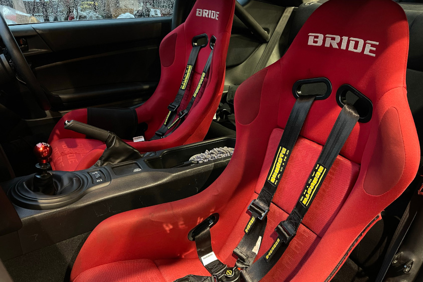 トヨタ・86のブリッドのシート