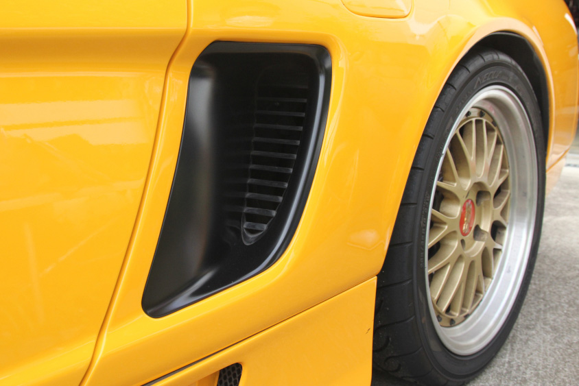 ホンダ・NSXのエアダクト