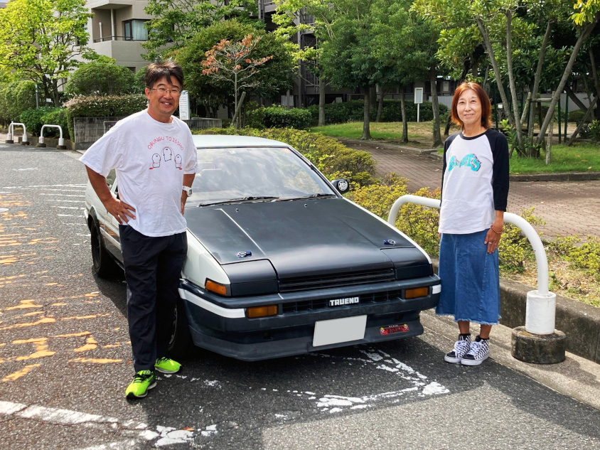 我が家のファミリーカーは昔からAE86一筋！ トータル３台のAE86でHAPPY