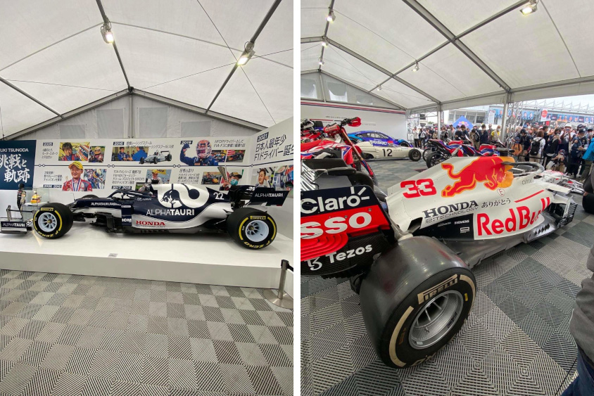 F1日本GPの展示