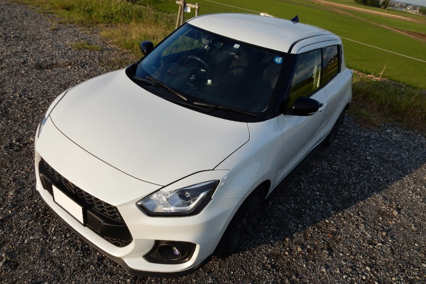 スズキ・スイフトスポーツのアッパービュー