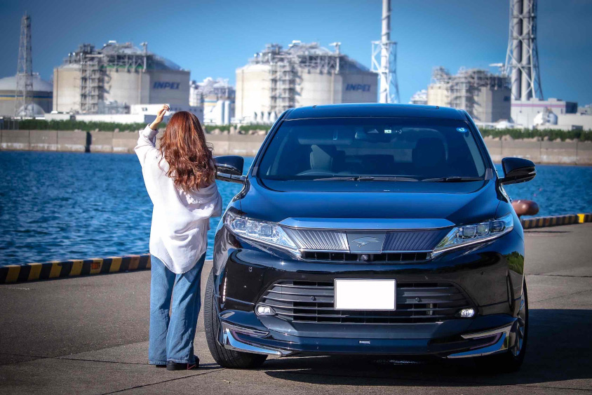 トヨタ・ハリアーとオーナーのbo-roさん