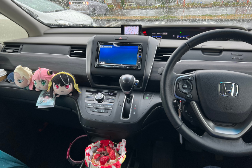 ホンダ・フリードのダッシュボード