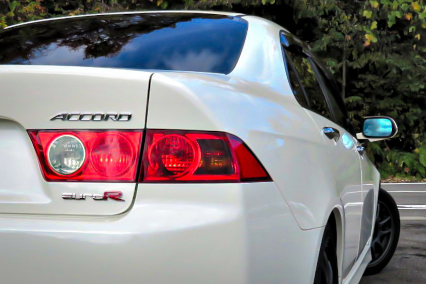 ホンダ・アコードユーロRのテールランプ