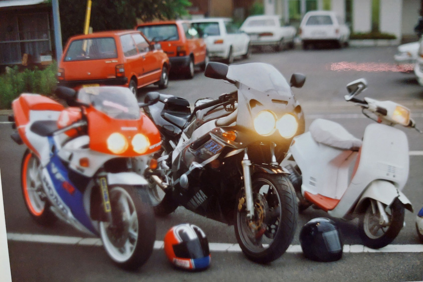 hige-BeBeさんの昔のバイク