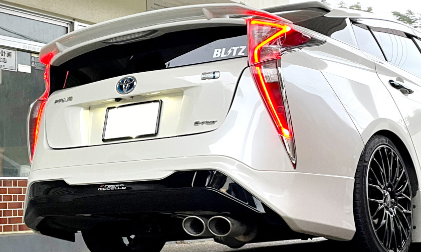 トヨタ・プリウスお気に入りのリアビュー