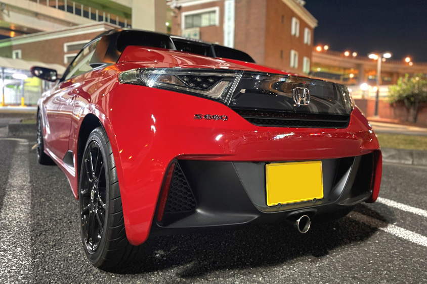 ホンダ・S660のリアビュー