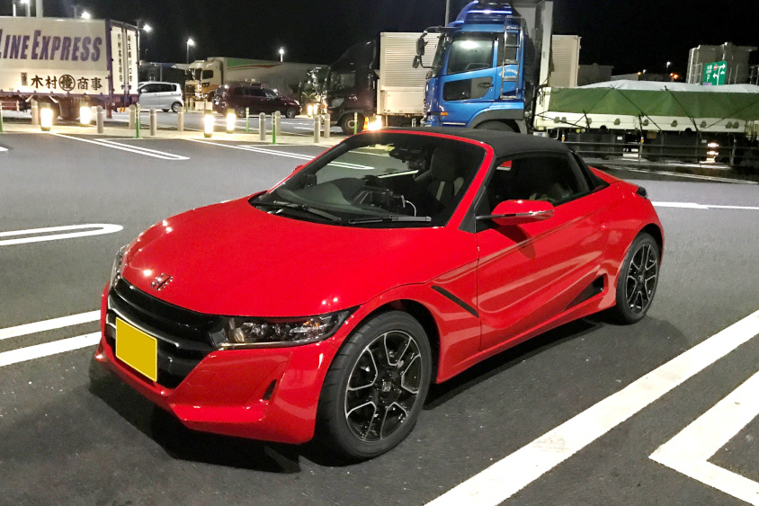 ホンダ・S660の左フロントビュー