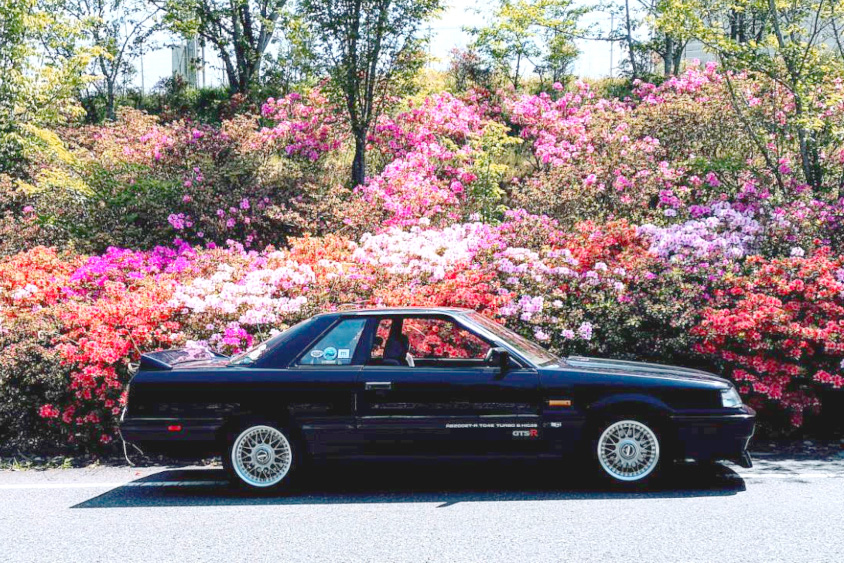 スカイラインGTS-Rのサイドビュー