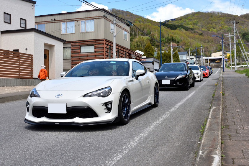 トヨタ・86のオーナーズミーティング