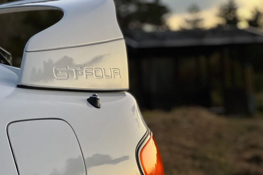 トヨタ・セリカGT FOUR ST205のリアウイング