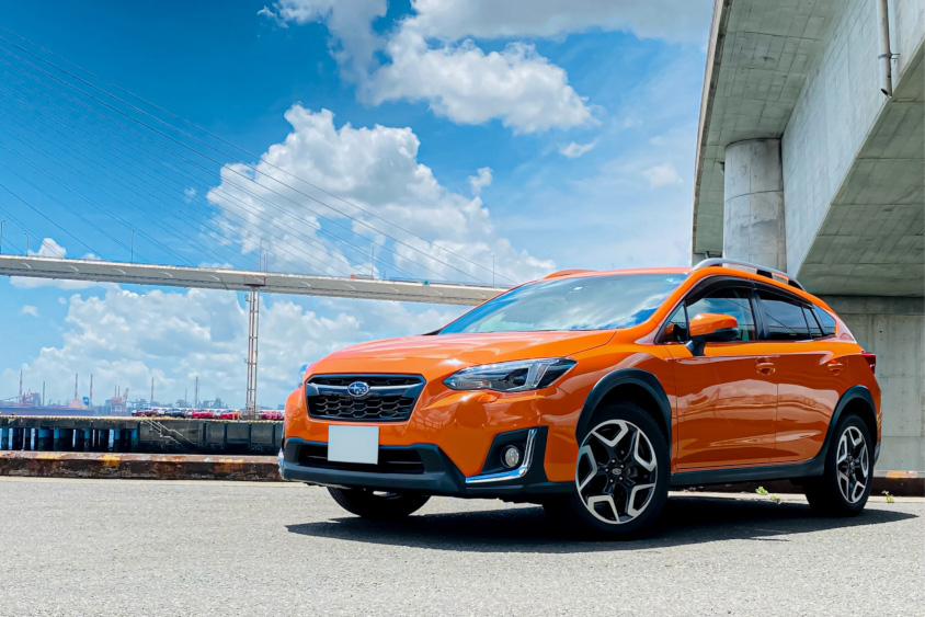 スバル・XVの左フロントビュー