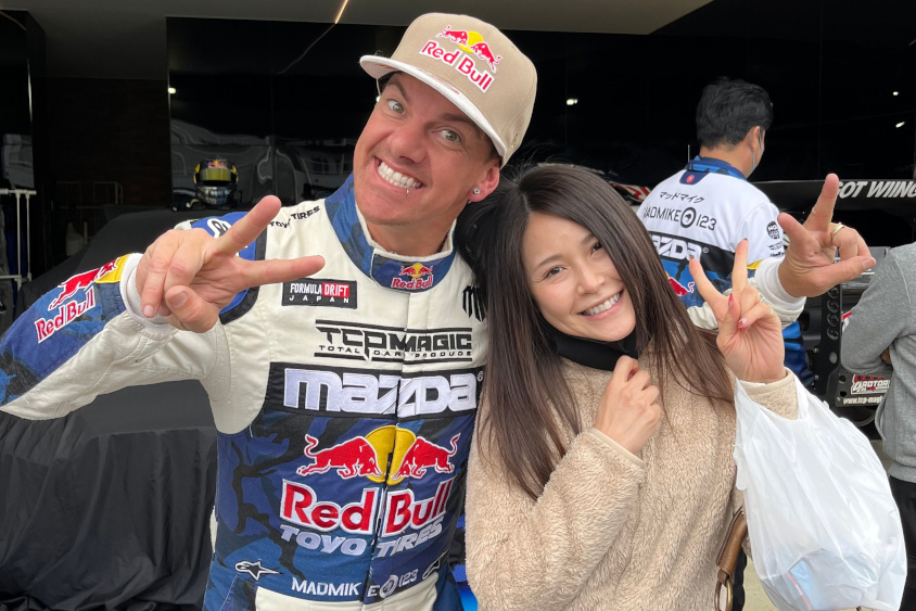 Teiko Shimoyamaさん（右）