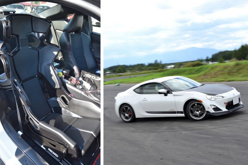 トヨタ・86とレカロPRO RACER RMS