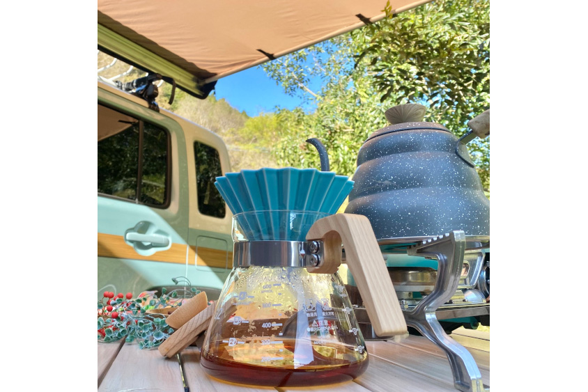 スズキ・ハスラーとデイキャンプでカフェ