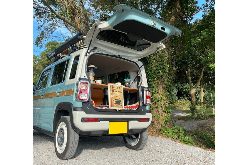 スズキ・ハスラーのリアビュー