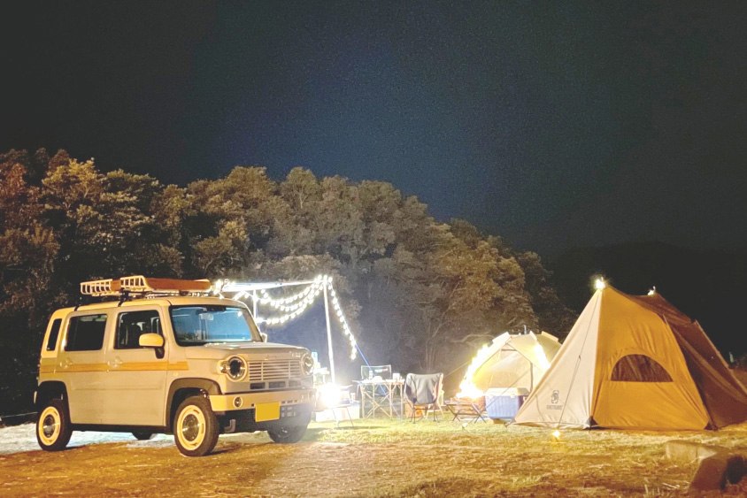 スズキ・ハスラーで楽しむアウトドア
