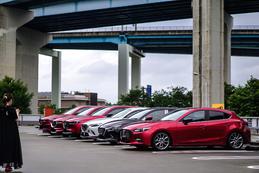 マツダ・CX-5で参加したマツダ車のオフ会