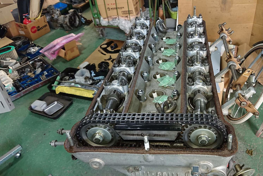 トヨタ・2000GTのエンジン