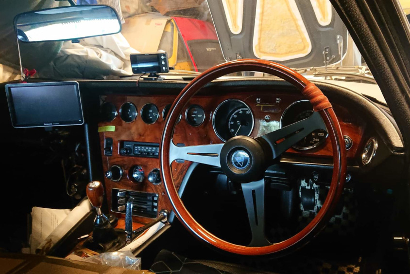 トヨタ・2000GTのインパネ