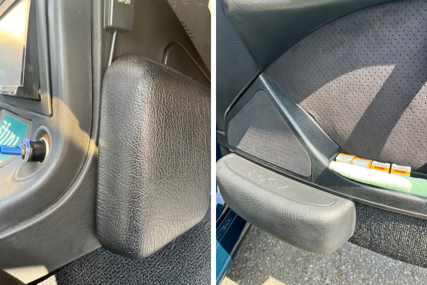 マツダ・RX-7(FC3S)のニーパッド