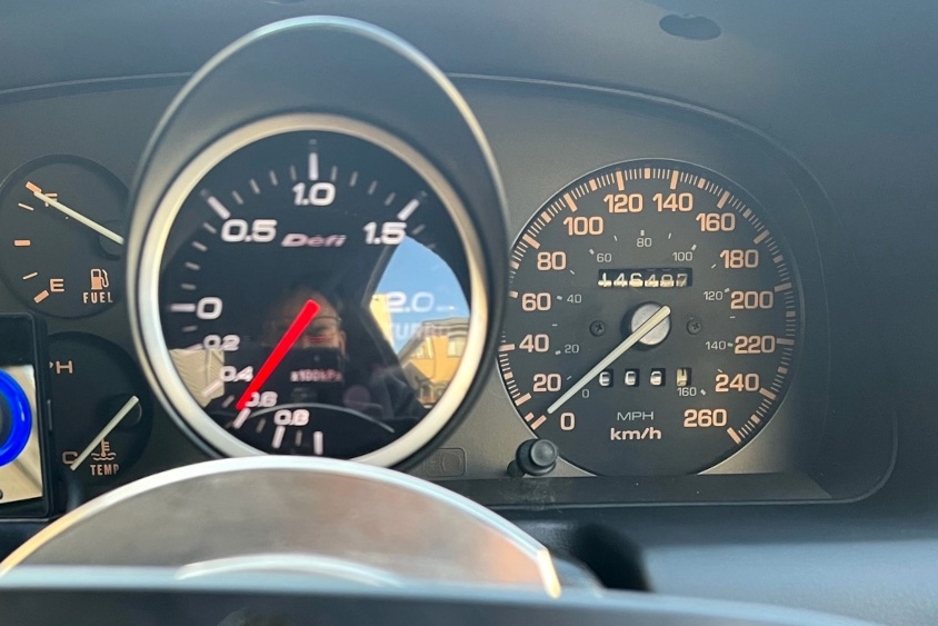 マツダ・RX-7（FC3S）のメーター