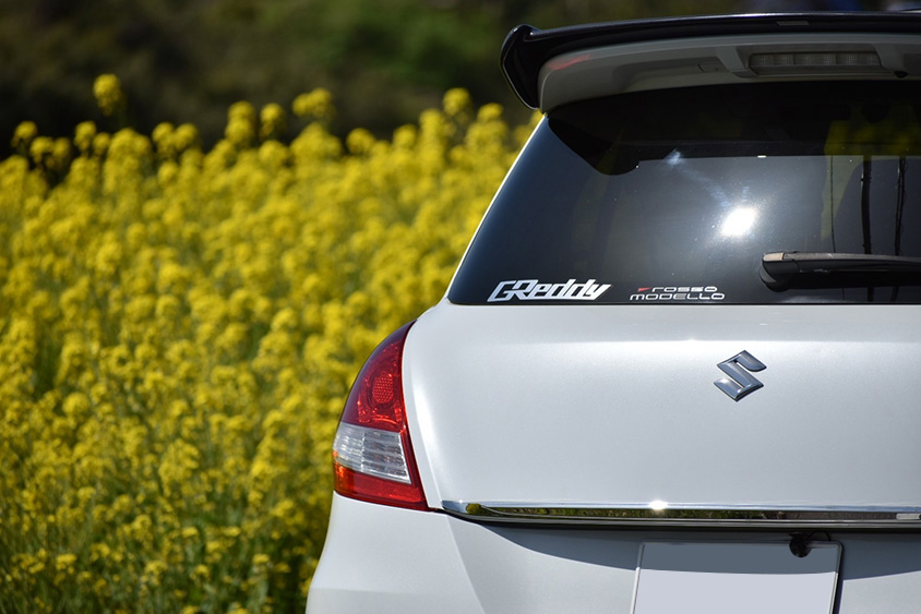 スズキ・スイフトスポーツのリアビュー