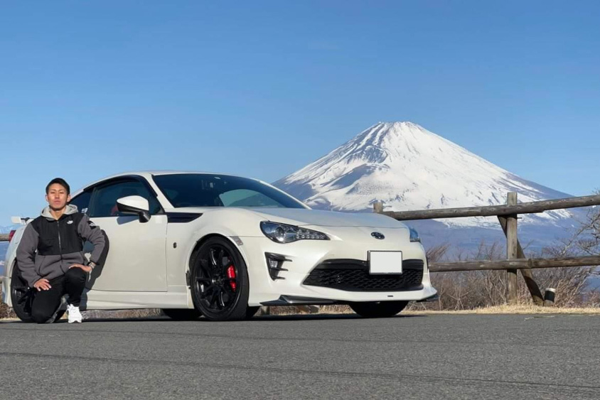富士山とトヨタ・86