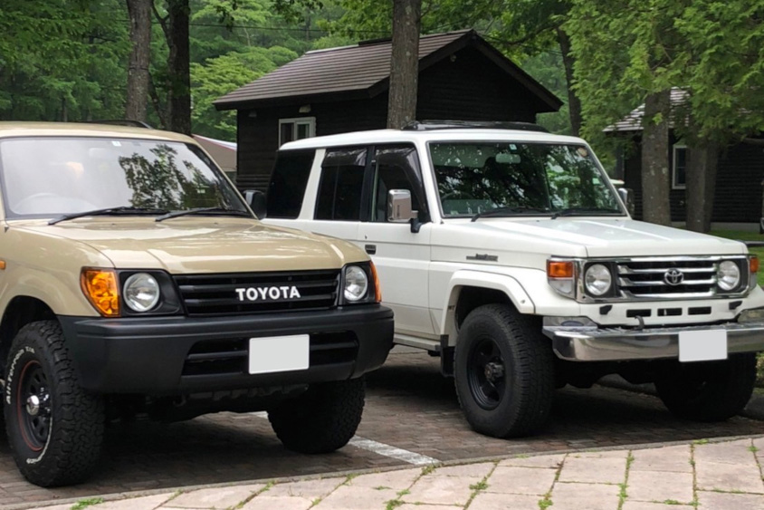 トヨタ・ランドクルーザープラド95とランドクルーザー70