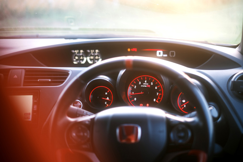 ホンダ・シビック タイプR（FK2）のインパネ