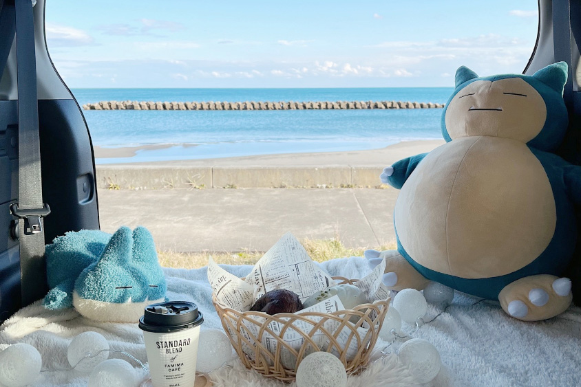 スズキ・ハスラーのラゲッジとカビゴン